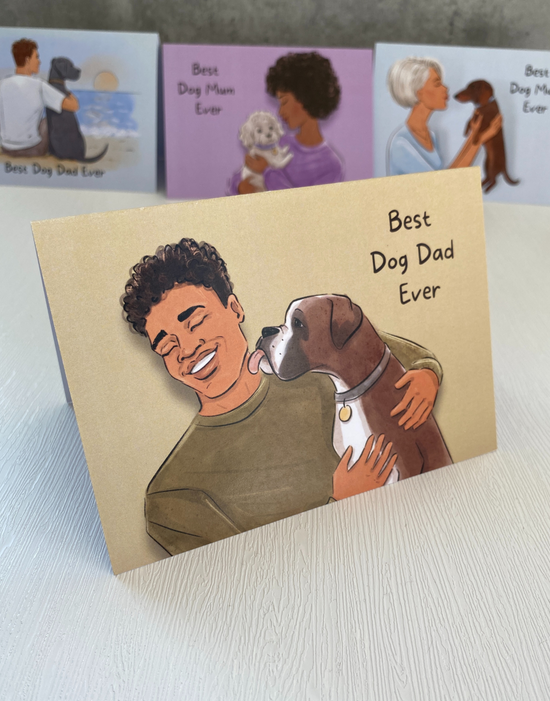 Best Dog Dad Ever Card