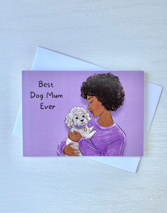 Best Dog Mum Ever Card