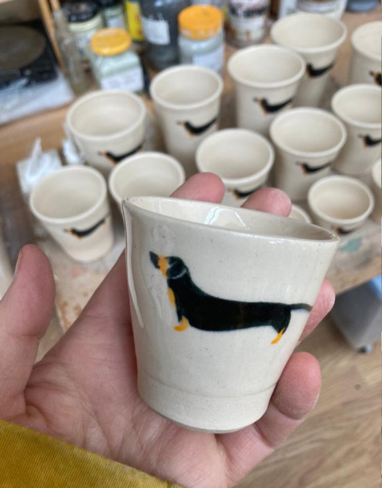 Hand-Thrown Espresso Cup